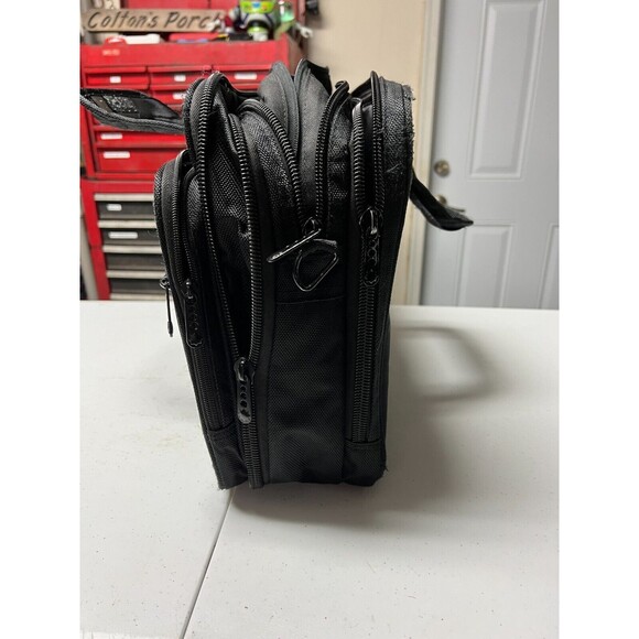 Ytonet 17 inch Laptop Bag Travel Briefcase with Organizer Expandable Black - Picture 2 of 7